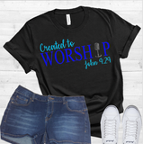 Created To Worship Shirt