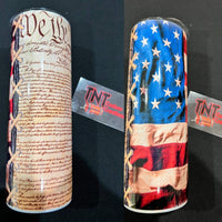 "We The People" with American Flag Tumbler