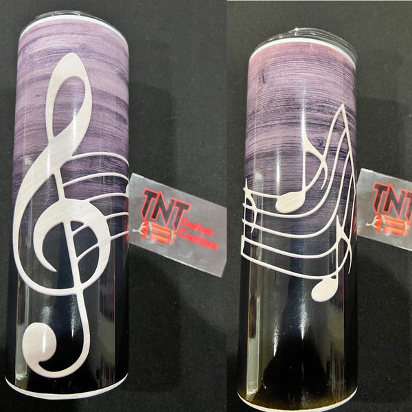 "Music Notes" Tumbler