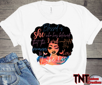 Blessed is she shirt