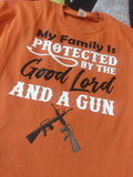 My family is protected shirt